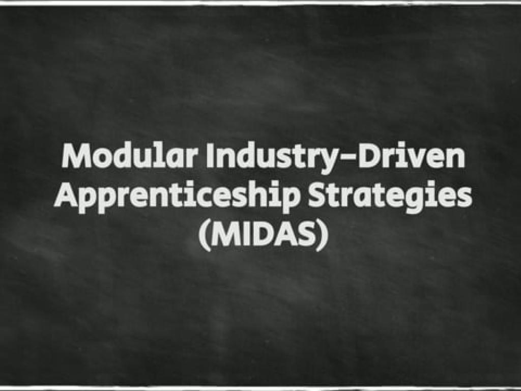Modular Industry-Driven Apprenticeship Strategies (MIDAS)