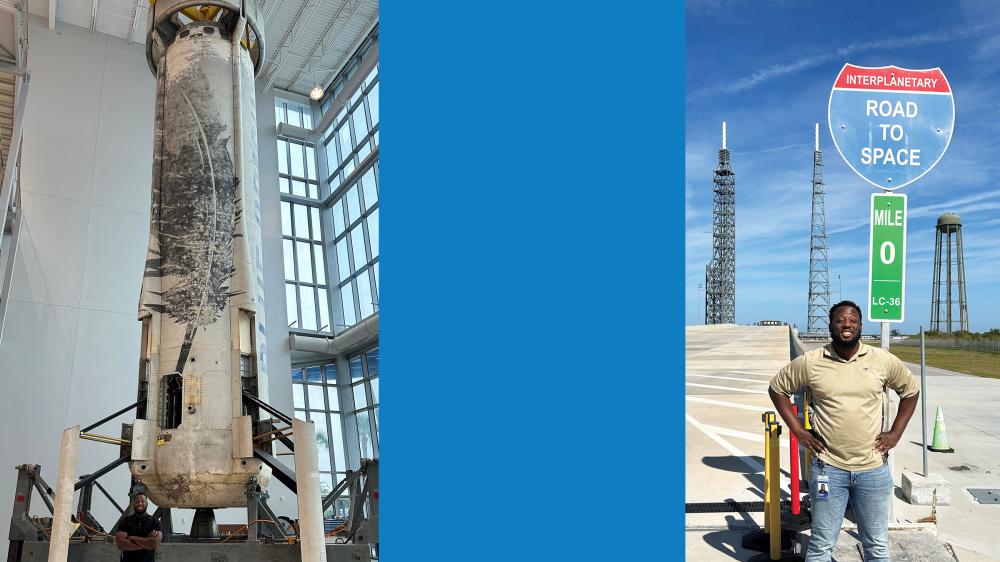 Grad’s career ‘takes off’ with Blue Origin