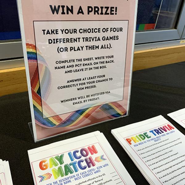 Trivia games provide a fun way to learn.