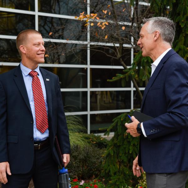 Longtime friends since both worked in the Harrisburg school system, Pittman and Reed share memories.