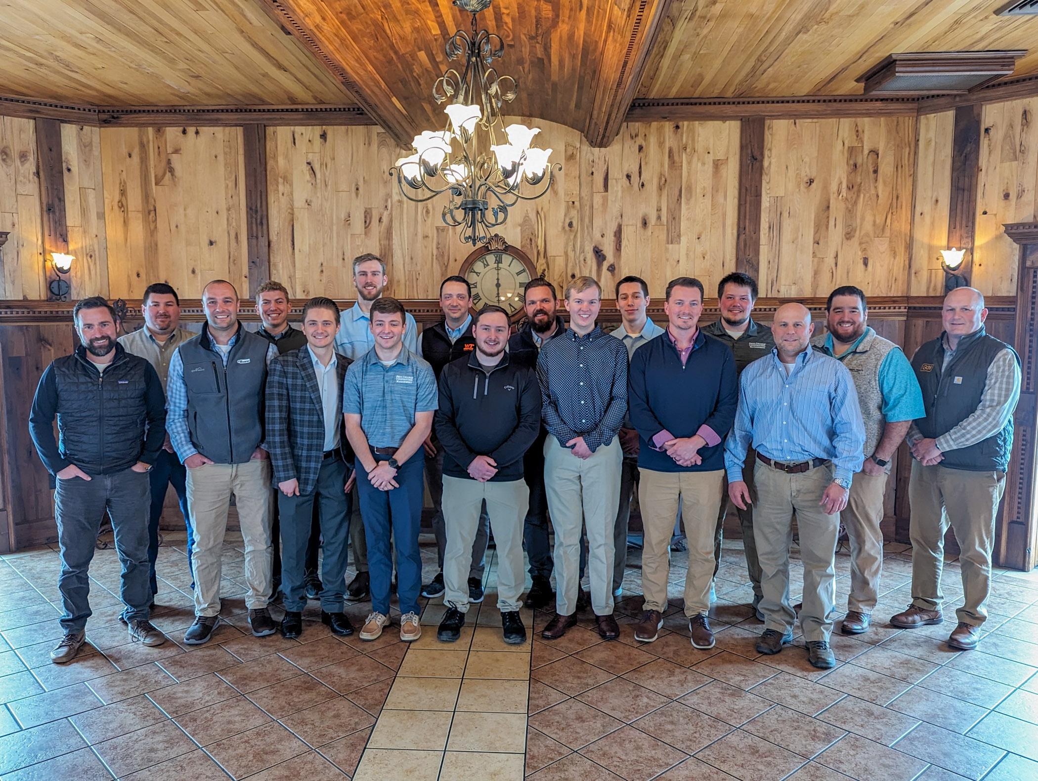 Industry partners honor construction management students [43071]