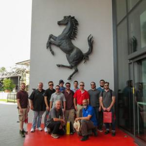 The Ferrari Museum is among stops in Italy for automotive, collision repair and restoration students.