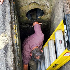 The chief gets down to business.