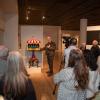 artist's talk in gallery