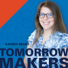 Kaysey Beury with Tomorrow Makers graphic
