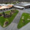 Aerial view of Pennsylvania College of Technology's Schneebeli Earth Science Center.