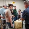 Participants of last year's Rotational & Advanced Materials Workshop explore multi-layer molding for dual-layer polyethylene foam. 