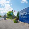 Large Pennsylvania College of Technology sign at college's main entrance.