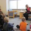 Children's Learning Center Visits Madigan Library for Story Time