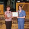Caterpillar Dealer Honored for 10-Year Partnership