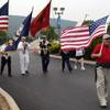 Silver Anniversary Flag March Winds Its Way to Campus
