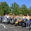 Motorcycle Club Donates to Memorial Scholarship at Penn College