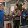 Penn College’s welding program receives equipment entrustment from Fronius USA LLC. From left are Michael J. Nau, welding instructor; Tom Farley, Fronius sales application technician; and Ty E. Rhinehart, welding instructor. 