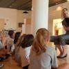 'Mobile' Second-Graders Visit Gallery in College Library