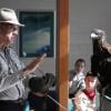 Master Falconer Brings Iconic American to Wildlife Class