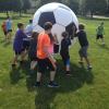 Larger-Than-Life Soccer Ball Makes Timely Appearance at Camp ESCAPE